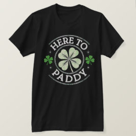Hier zum Paddy Kleeblatts St Patrick's Day T-Shirt