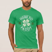 Hier zum Paddy Kleeblatts St Patrick's Day T-Shirt (Vorderseite)