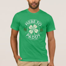 Hier zum Paddy Kleeblatts St Patrick's Day
