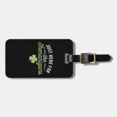 Hier zum Shenanigans St Patrick's Day Gepäckanhänger (Vorderseite horizontal)