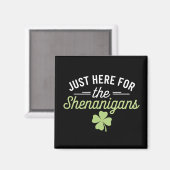 Hier zum Shenanigans St Patrick's Day Magnet (Vorderseite/Rückseite)