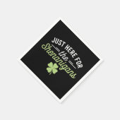 Hier zum Shenanigans St Patrick's Day Serviette (Ecke)