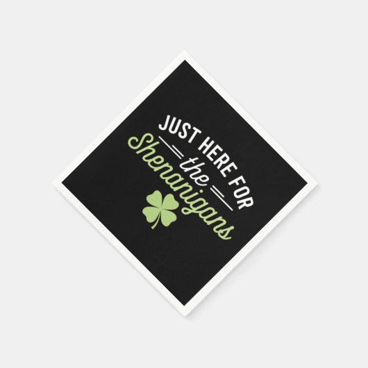 Hier zum Shenanigans St Patrick's Day Serviette (Ecke)