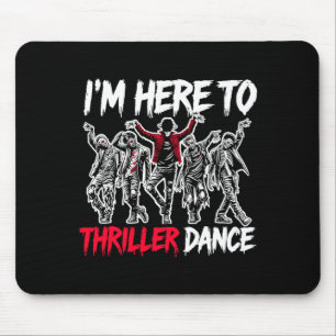 Hier zum Tanzen Lustige Halloween-Zombie-Party Pre Mousepad