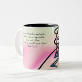 hier zweifarbige tasse (Vorderseite Links)