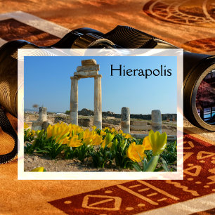 Hierapolis Ruins, Pamukkale, Türkei Postkarte