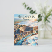 Hierapolis Türkei Postkarte (Stehend Vorderseite)