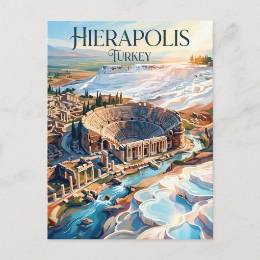 Hierapolis Türkei Postkarte (Vorderseite)