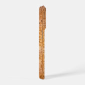 Hieroglyph Ancient Egypt Language Engraved Text    iPhone Hülle (Rechte Seite)