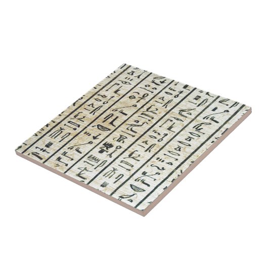 Hieroglyph Fliese (Seite)