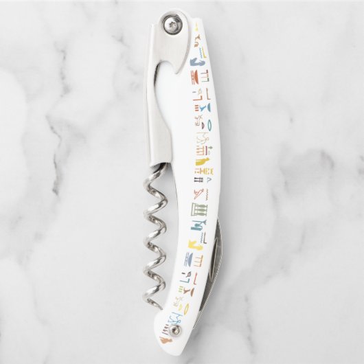 Hieroglyph Kellnermesser (Vorderseite)