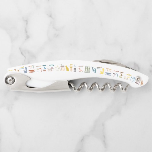 Hieroglyph Kellnermesser (Vorderseite)