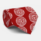 Hieroglyph (Maya) Krawatte (Gerollt)