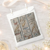 Hieroglyphe Altägypten Sprache Eingravierter Text Geschenktütchen (Ausgeschnitten)
