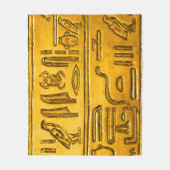 Hieroglyphen20141037 Fleecedecke (Vorderseite)