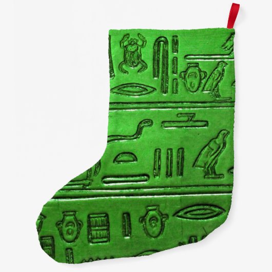 Hieroglyphen 2014-1023 großer weihnachtsstrumpf (Rückseite)