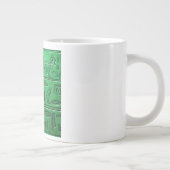 Hieroglyphen 2014-1024 Jumbo-Tasse (Rechts)