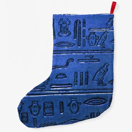 Hieroglyphen_2014_1027 Großer Weihnachtsstrumpf (Rückseite)