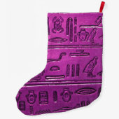 Hieroglyphen_2014_1030 Großer Weihnachtsstrumpf (Rückseite)