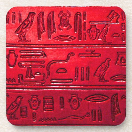 Hieroglyphen_2014_1053 Getränkeuntersetzer (Vorderseite)