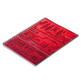 Hieroglyphen 2014-1053Q Notizblock (Linke Seite)