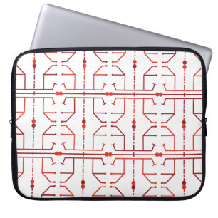 Hieroglyphen Abstract Pattern Laptop Hülle 15-Zoll Laptopschutzhülle