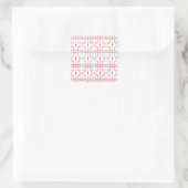 Hieroglyphen abstraktes Muster Aufkleber (Tasche)
