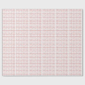 Hieroglyphen abstraktes Muster Geschenkpapier (Flach)