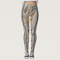 Hieroglyphen ägyptische Leggings