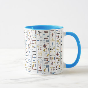 Hieroglyphen Altes Ägypten Pharao Tasse