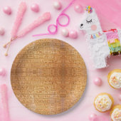 Hieroglyphen Altes Ägypten Pharaonen Geschichte ei Pappteller (Party)