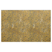 Hieroglyphen im Gold Stoff (Fat Quarter (45,7 x 55,9 cm))
