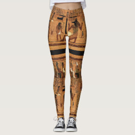 Hieroglyphen-Papyrus-alte ägyptische Leggings