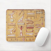 Hieroglyphen, vom Grab von Seti I Mousepad (Mit Mouse)