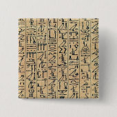 Hieroglyphics Button (Vorderseite)