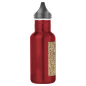 Hieroglyphics Edelstahlflasche (Links)