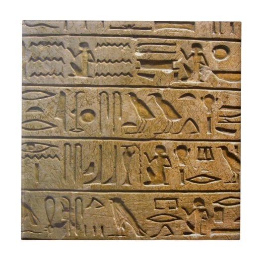 Hieroglyphics Fliese (Vorderseite)