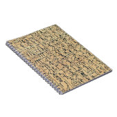 Hieroglyphics-Notebook Notizblock (Rechte Seite)