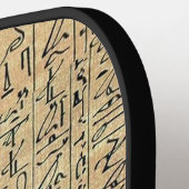 Hieroglyphics Pickleball Paddle (Linke Seite)