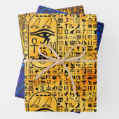 Hieroglyphics-Sampler Geschenkpapier Set (Beispiel)