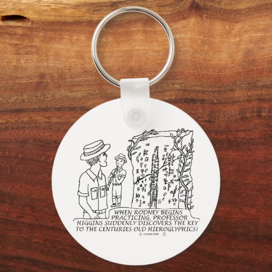 Hieroglyphics Schlüsselanhänger (Vorderseite)