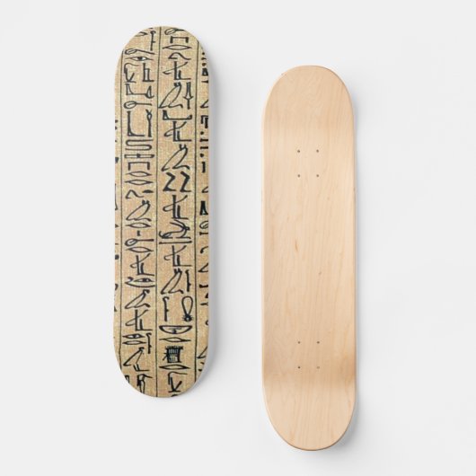 Hieroglyphics Skateboard (Vorderseite)