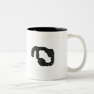 Hieroglyphisch (4/4) zweifarbige tasse