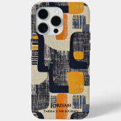 Hieroglyphische geometrische Eleganz - zeitlose Fu Case-Mate iPhone Hülle (Rückseite)