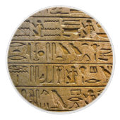 Hieroglyphische Keramik Keramikknauf (Vorderseite)