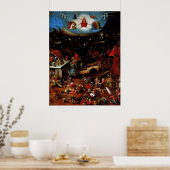 Hieronymes Bosch: Das letzte Urteil Poster (Küche)