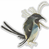 Hieronymus Bosch Bird Vinyl Sticker (Vorderseite)