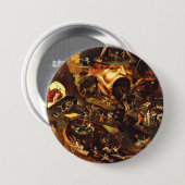 Hieronymus Bosch Christ in Limbo Button (Vorne & Hinten)