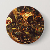 Hieronymus Bosch Christ in Limbo Button (Vorderseite)