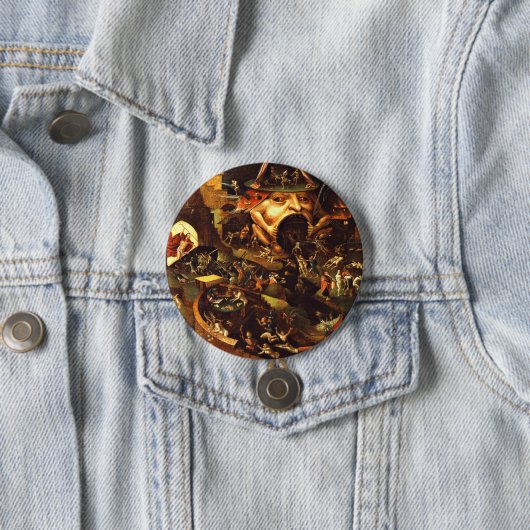 Hieronymus Bosch Christ in Limbo Button (Beispiel)
